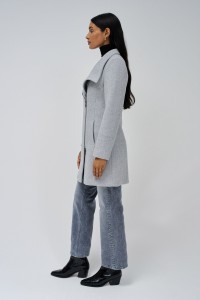 GRACE WOOLLEN COAT WITH FUR