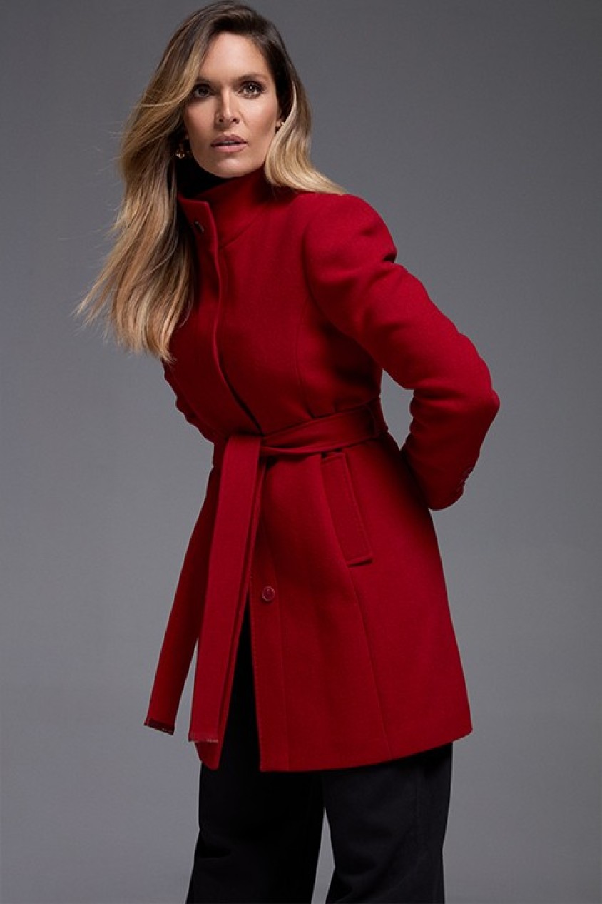 GRACE WOOLLEN COAT WITH BELT