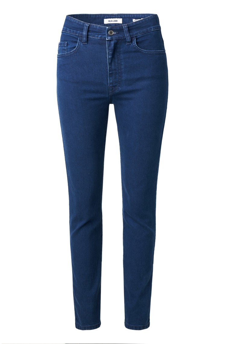 COLLETTE CROPPED SKINNY DARK BLUE