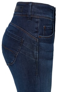 JEANS SECRET PUSH IN DE COULEUR FONCE