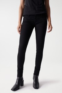 JEANS MYSTERY PUSH UP, SKINNY, TRUE BLACK