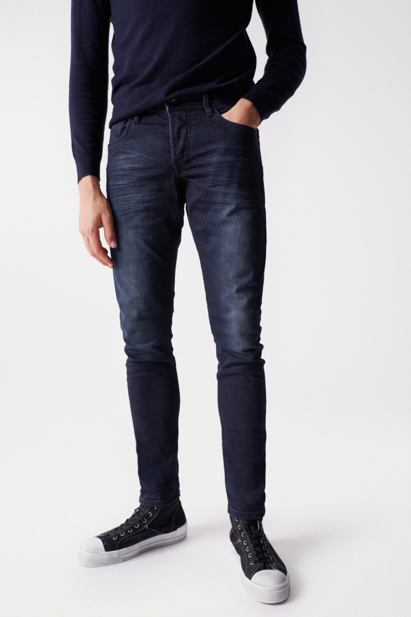 JEANS SKINNY S-ACTIV ESCURO