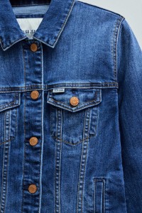 SLIM FIT DENIM JACKET