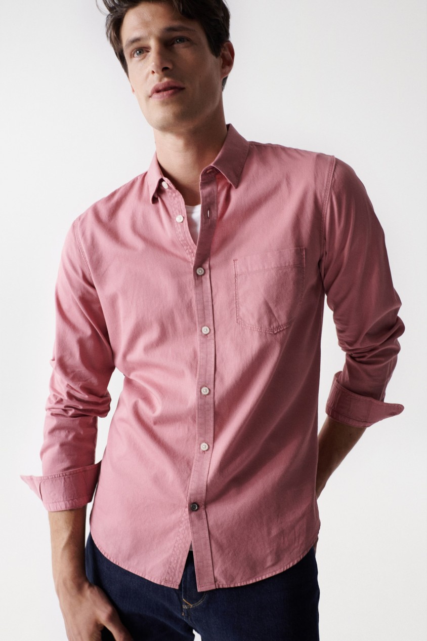 TEXTURED EFFECT SHIRT