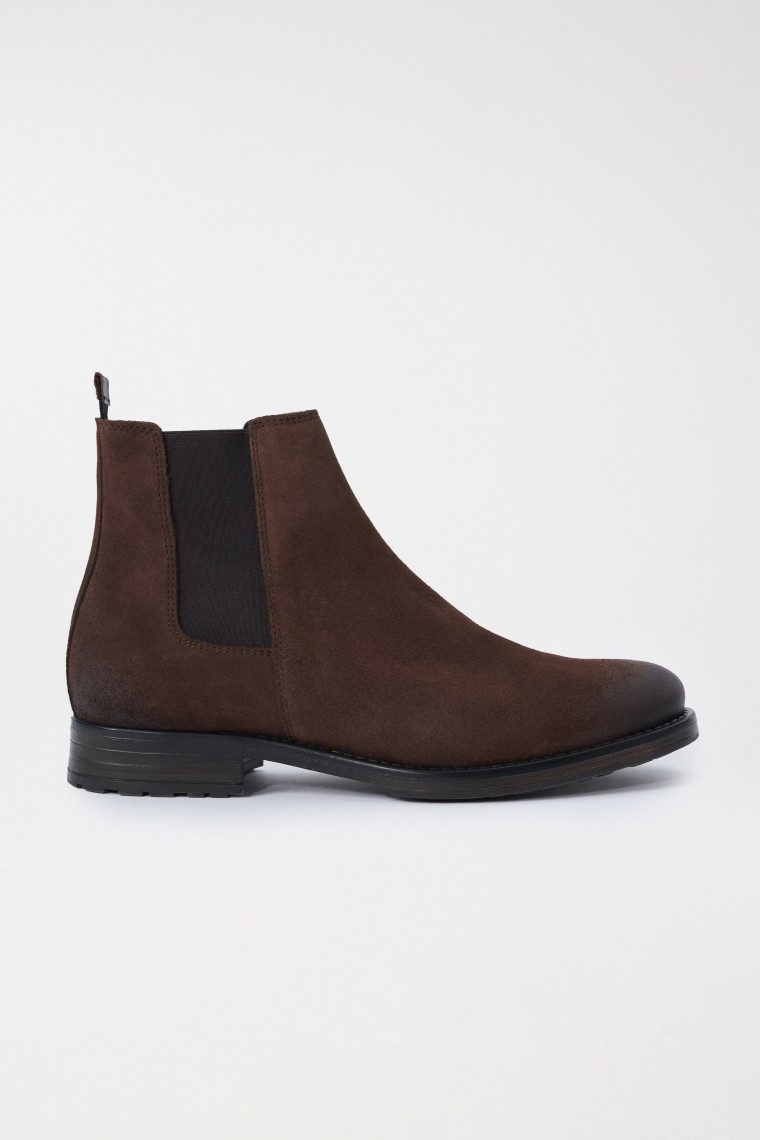 LEDER-STIEFELETTE