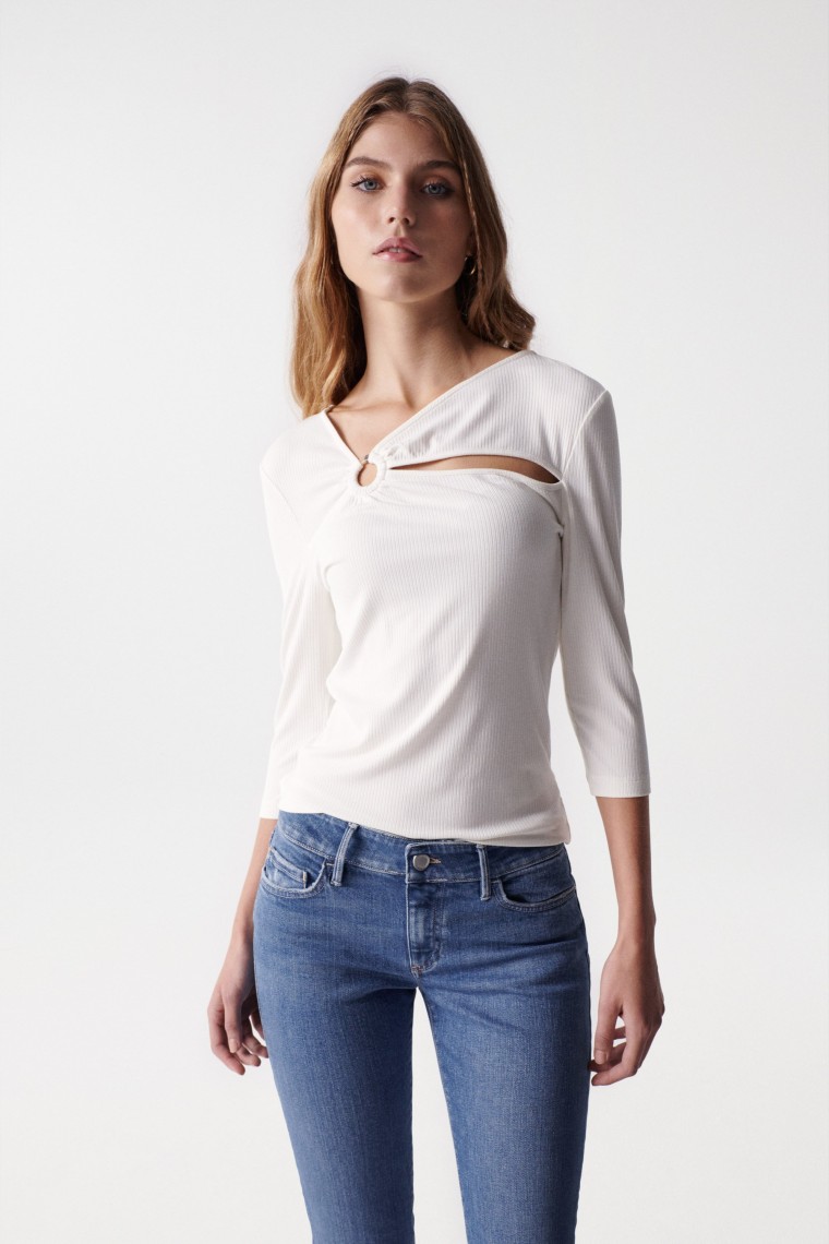 CAMISOLA DE MALHA CUT OUT