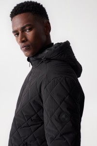 PADDED JACKET WITH HOOD