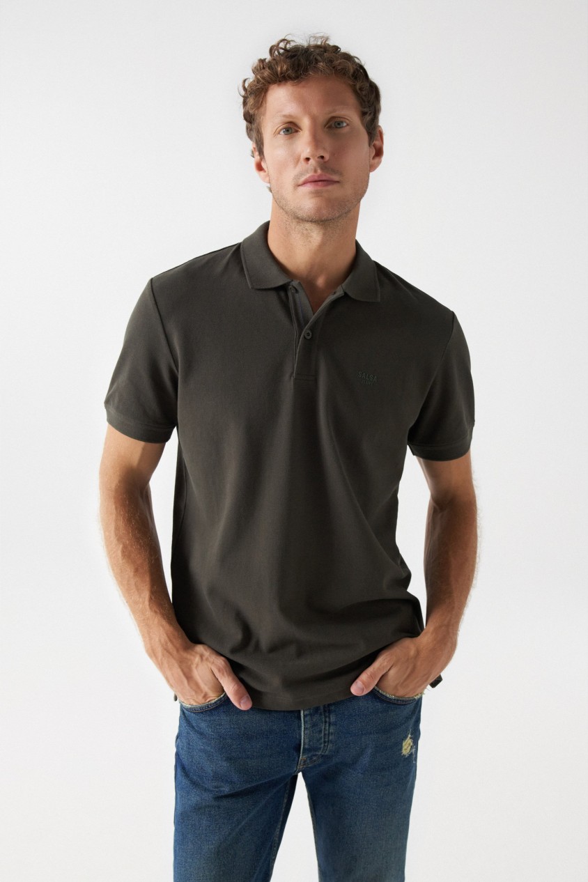 POLO SHIRT WITH SALSA LOGO