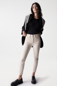 CROPPED SKINNY JEANS