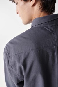 OXFORD PLAIN SHIRT WITH POCKET