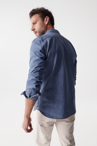 SLIM FIT DENIM SHIRT