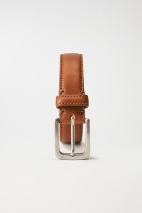 CEINTURE MARRON EN CUIR