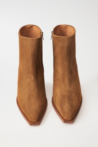 SUEDE COWBOY BOOTS