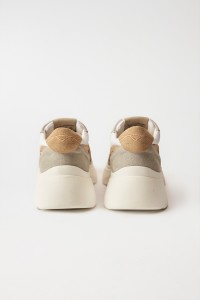 CHUNKY LEATHER SNEAKERS