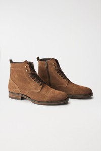 BOTTINES EN DAIM