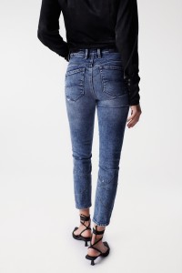 FAITH PUSH IN-JEANS, MIT PAILLETTEN