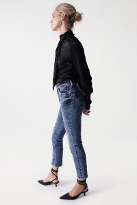 FAITH PUSH IN-JEANS, MIT PAILLETTEN