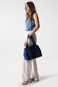 MINI TOTE BAG EN DENIM