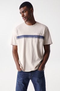 T-SHIRT WITH STRIPE