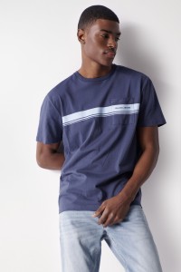 T-SHIRT WITH STRIPES