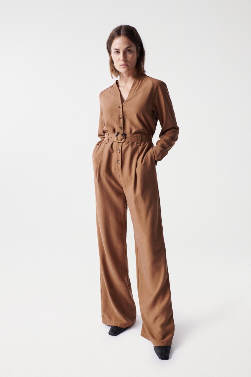 JUMPSUIT WITH BELT