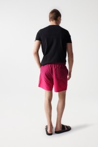 PINK SWIMMING SHORTS WITH DRAWSTRING