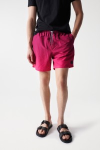 PINK SWIMMING SHORTS WITH DRAWSTRING