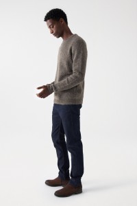 KNITTED WOOL JUMPER