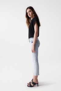 WONDER PUSH UP CROPPED SLIM JEANS