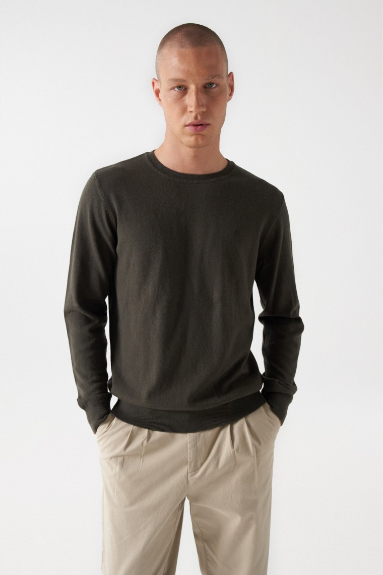 CASHMERE KNIT JUMPER