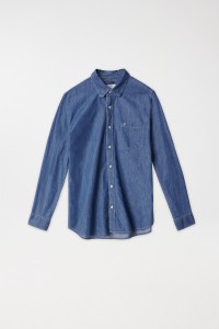 CHEMISE EN DENIM COUPE DROITE