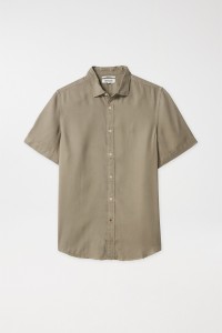 SHORT-SLEEVE LYOCELL SHIRT