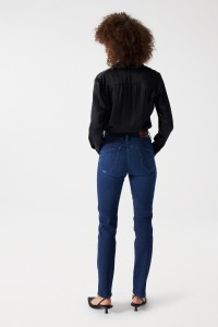 JEANS SECRET PUSH IN LAVAGEM ESCURA