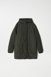 LANGER PARKA MIT KAPUZE