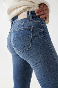 PUSH UP DESTINY JEANS WITH EMBROIDERY