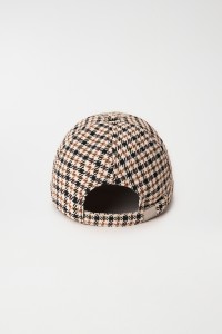 CASQUETTE PIED-DE-POULE AVEC LOGO SALSA