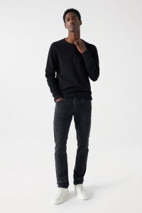 TEXTURED EFFECT JUMPER