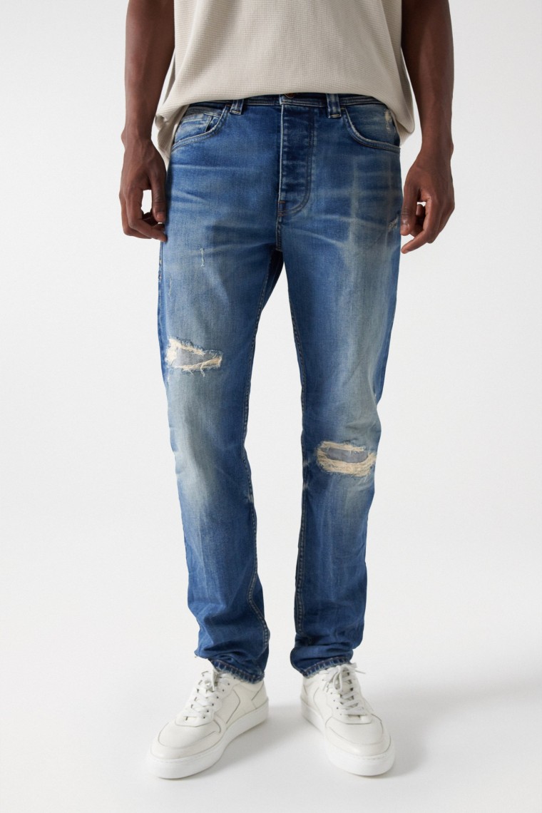 JEANS DENIM SLIM DCHIRS