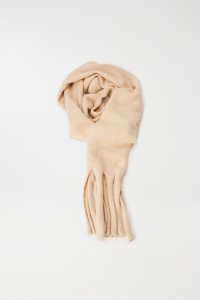 WOOL AND MOHAIR SCARF