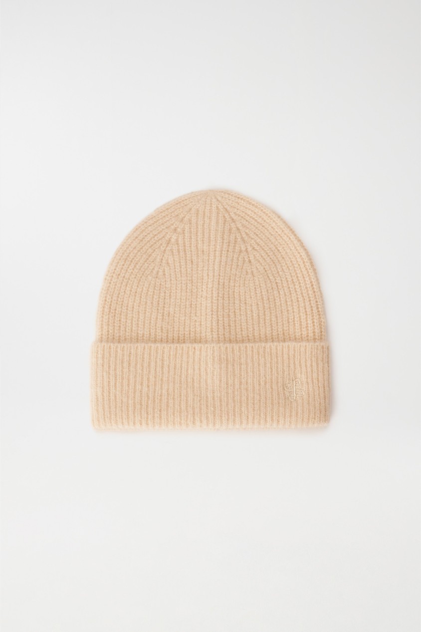 RIB KNIT BEANIE