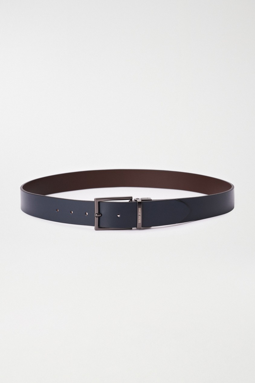 REVERSIBLE LEATHER BELT