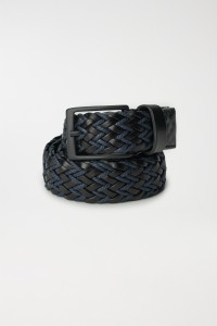 BRAIDED LEATHER BELT