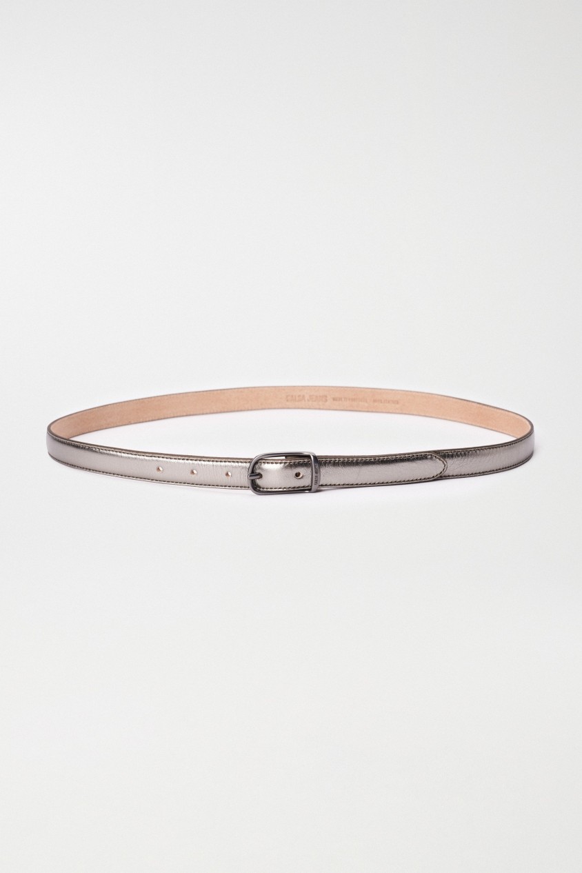 THIN LEATHER BELT