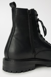 LEATHER MILITARY BOOTS