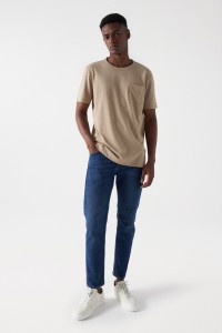 LINEN MIX T-SHIRT