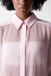 PLEATED SHIRT