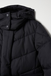 PUFFER JACKET WITH BELT