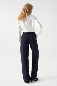 PINSTRIPE SUIT TROUSERS