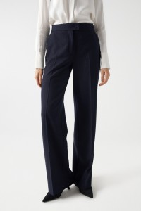 PINSTRIPE SUIT TROUSERS