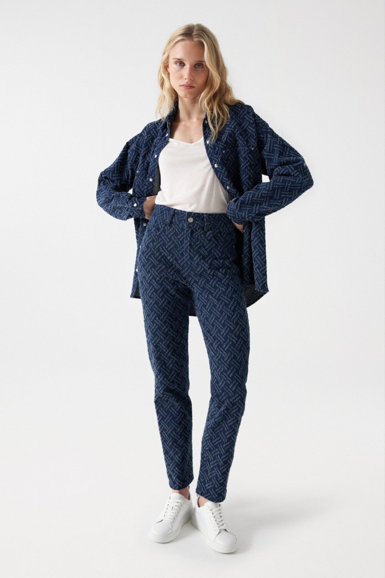 JACQUARD TRUE TROUSERS